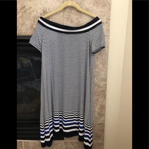 Off the shoulder dress